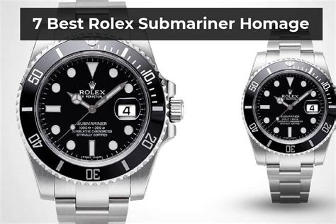 best rolex submariner homage under 300|Rolex Submariner knockoff watches.